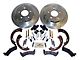 Performance Drilled and Slotted Brake Rotor and Pad Kit; Rear (94-98 Jeep Grand Cherokee ZJ)