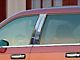 Pillar Post Trim; Stainless Steel; 4-Piece (05-10 Jeep Grand Cherokee WK)