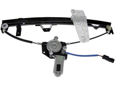 Power Window Regulator and Motor Assembly; Front Driver Side (99-00 Jeep Grand Cherokee WJ)