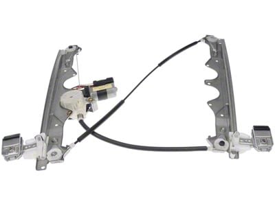 Power Window Regulator and Motor Assembly; Front Driver Side (06-10 Jeep Grand Cherokee WK)