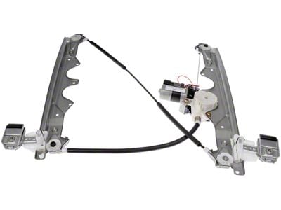 Power Window Regulator and Motor Assembly; Front Passenger Side (06-10 Jeep Grand Cherokee WK)