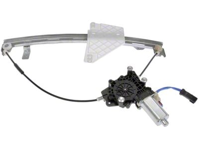 Power Window Regulator and Motor Assembly; Rear Driver Side (01-04 Jeep Grand Cherokee WJ)