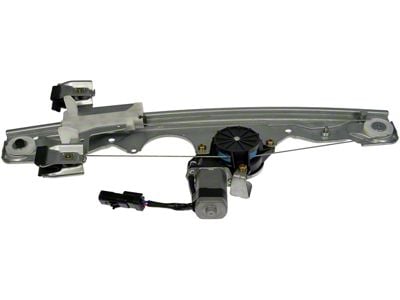 Power Window Regulator and Motor Assembly; Rear Driver Side (05-10 Jeep Grand Cherokee WK)