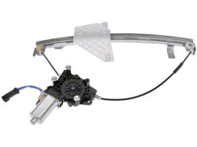 Power Window Regulator and Motor Assembly; Rear Passenger Side (01-04 Jeep Grand Cherokee WJ)