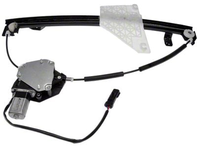 Power Window Regulator and Motor Assembly; Rear Passenger Side (99-00 Jeep Grand Cherokee WJ)