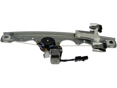 Power Window Regulator and Motor Assembly; Rear Passenger Side (05-10 Jeep Grand Cherokee WK)