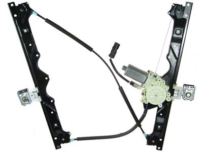 Power Window Regulator and Motors; Front (2005 Jeep Grand Cherokee WK)