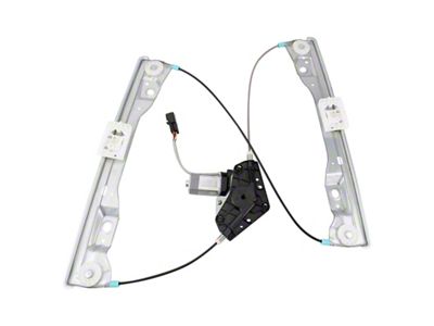 Power Window Regulator and Motors; Front (11-21 Jeep Grand Cherokee WK2)