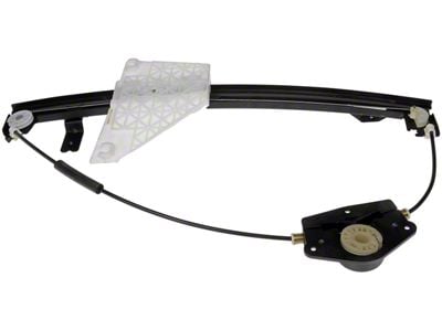 Power Window Regulator; Rear Driver Side (01-04 Grand Cherokee WJ w/ 32-Tooth Motor)