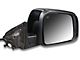 Powered Heated Side Mirror; Black; Passenger Side (12-17 Jeep Grand Cherokee WK2)