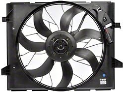 Radiator Fan Assembly with Controller (11-13 Jeep Grand Cherokee WK2 w/ Heavy Duty Cooling)