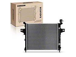 Radiator with Transmission Oil Cooler (01-04 4.7L Jeep Grand Cherokee WJ w/ Automatic Transmission)