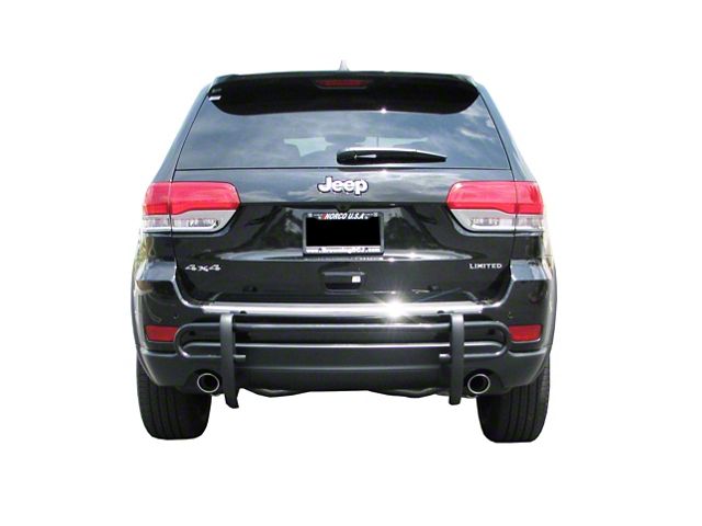 Rear Bumper Guard; Black (11-21 Jeep Grand Cherokee WK2, Excluding EcoDiesel, Limited X, SRT, Trackhawk & Trail Hawk)