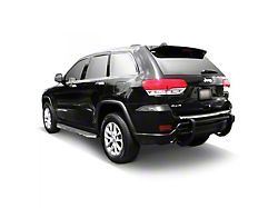 Rear Bumper Guard; Double Tube; Black (11-21 Jeep Grand Cherokee WK2, Excluding High Altitude, Limited X, SRT, Summit & Trackhawk)