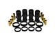 Rear Control Arm Bushing Kit; Black (93-98 Jeep Grand Cherokee ZJ)