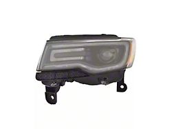 Replacement Xenon Projector Headlight; Driver Side (15-16 Jeep Grand Cherokee WK2 Laredo, Limited, Overland)