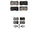 Semi-Metallic Brake Pads; Front and Rear (06-10 Jeep Grand Cherokee WK SRT8)