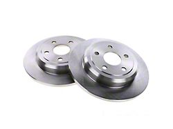 Solid Rotors; Rear Pair (11-21 Jeep Grand Cherokee WK2 w/ 330mm Front Rotors & Solid Rear Rotors)