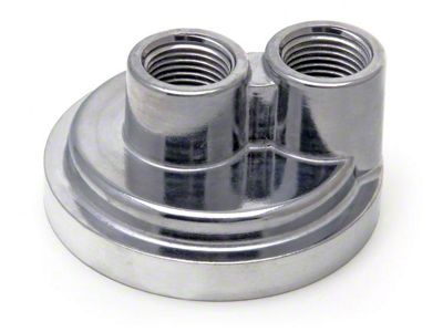 Spin-On Oil Filter Bypass Adapter; 22mm x 1.50 Threads (09-21 5.7L HEMI Grand Cherokee WK & WK2)