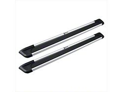 Sure-Grip Running Boards without Mounting Kit; Brushed Aluminum (05-10 Jeep Grand Cherokee WK)