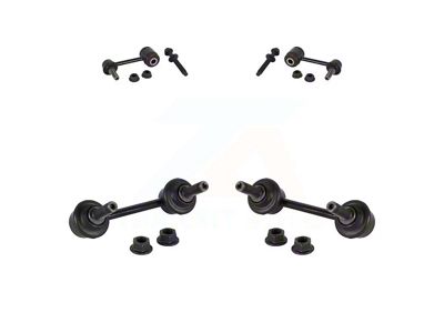 Suspension Stabilizer Bar Link Kit; Front and Rear (16-19 Jeep Grand Cherokee WK2, Excluding SRT & Trackhawk)