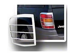 Tail Light Bezels; Chrome (99-04 Jeep Grand Cherokee WJ)