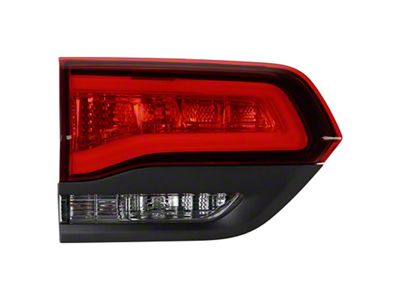 Tail Lights; Black Housing; Red Lens; Inner (18-22 Jeep Grand Cherokee WK2)