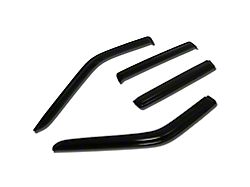 Tape-On Front and Rear Window Visors; Dark Smoke (93-98 Jeep Grand Cherokee ZJ)