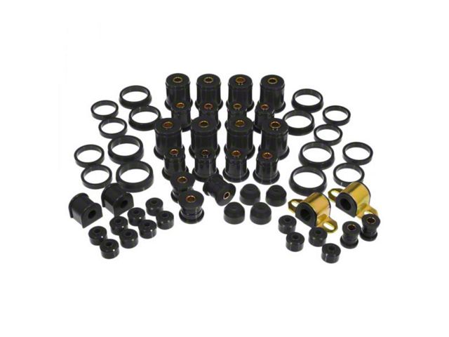 Total Bushing Kit; Black (93-98 Jeep Grand Cherokee ZJ)