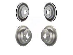 Vented Rotors; Front and Rear (99-04 Jeep Grand Cherokee WJ)