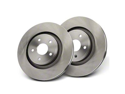 Vented Rotors; Front Pair (06-10 Jeep Grand Cherokee WK SRT8)