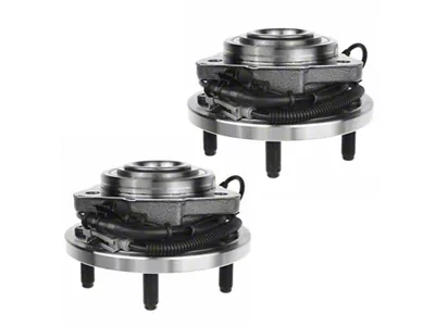 Wheel Bearing and Hub Assemblies; Front (05-10 Jeep Grand Cherokee WK)