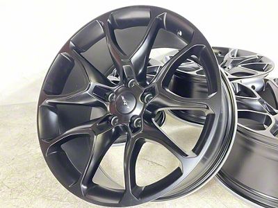 JP3 Matte Black Wheel; 20x10; 45mm Offset (05-10 Jeep Grand Cherokee WK)