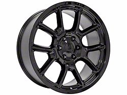 DG21 Gloss Black Wheel; 22x9.5; 29mm Offset (11-21 Jeep Grand Cherokee WK2)