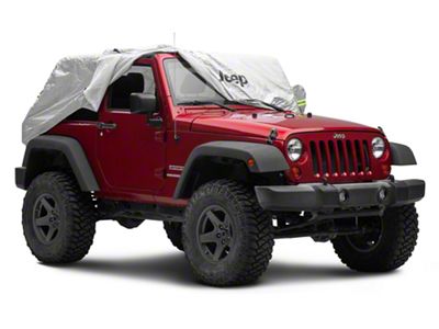 Jeep Licensed by TruShield All-Weather Cab Cover (07-18 Jeep Wrangler JK 2-Door)