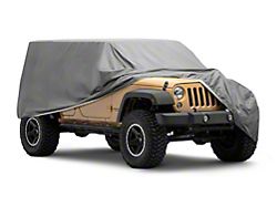 Jeep Licensed by TruShield All-Weather Car Cover (07-18 Jeep Wrangler JK 4-Door)