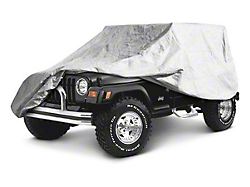 Full Car Cover; Gray (15-23 Jeep Renegade BU)