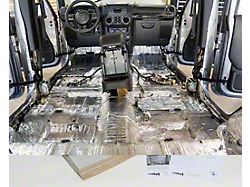 Hushmat Sound Deadening and Insulation Kit; Floor Pan (15-23 Jeep Renegade BU)