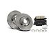 Vented Brake Rotor and Pad Kit; Front (15-23 Jeep Renegade BU)