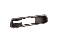 Rear Bumper Hitch Fascia; Black (15-23 Jeep Renegade BU)