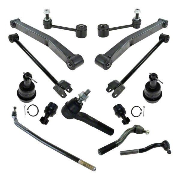 Jeep Wrangler 14-Piece Steering and Suspension Kit (07-18 Jeep Wrangler ...