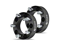 1.50-Inch 5-Lug Wheel Spacers; Black; Set of Two (76-86 Jeep CJ7)