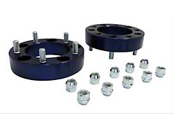 1.50-Inch Wheel Spacers; Blue (76-86 Jeep CJ5 & CJ7)