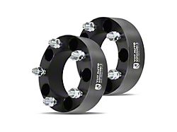 2-Inch 5-Lug Wheel Spacers; Black; Set of Two (76-86 Jeep CJ7)