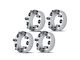 2-Inch 5-Lug Wheel Spacers; Silver; Set of Four (76-86 Jeep CJ7)