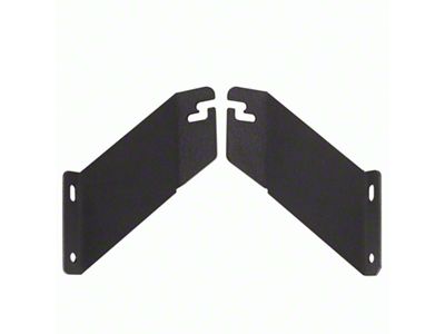 20-Inch Straight Light Bar Hood Mounting Brackets (07-18 Jeep Wrangler JK)