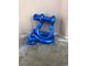 3/4-Inch D-Ring Shackles; Hydro Blue