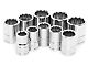 3/8-Inch Drive 12-Point Metric Socket Set; 10-Piece Set; Standard