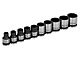 3/8-Inch Drive Spline Socket Set; 10-Piece Set