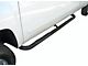 3-Inch Round Side Step Bars; Black (18-24 Jeep Wrangler JL 2-Door)